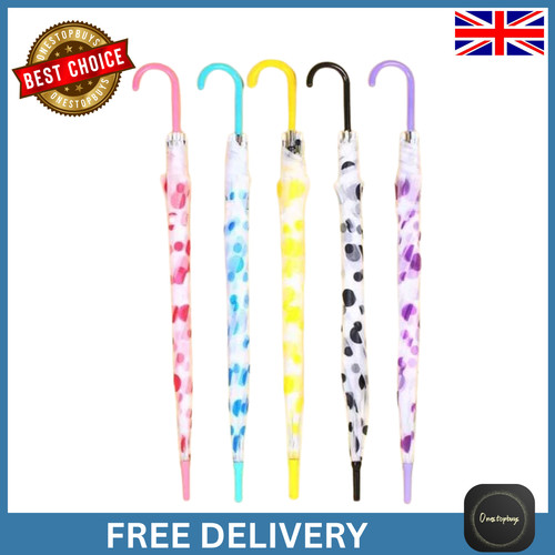 Clear bubble umbrella polka - umbrella,