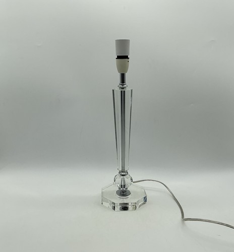 Vintage crystal glass column - vintage,