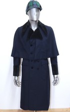 French 60s Navy Blue Wool