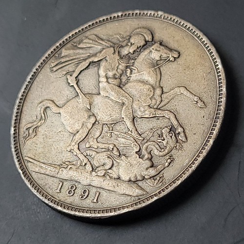 1891 great britain crown - great,