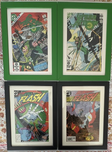 Comics the flash green - the,