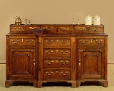 Antique oak welsh - welsh, dresser