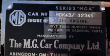 MGA Chassis Plate Stamped