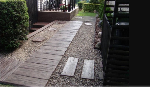 Concrete paving mould - concrete, mould-slab