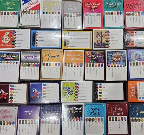 100 trivial pursuit cards - 100,