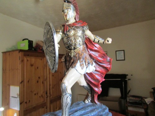 Achilles statuette figurine - /,