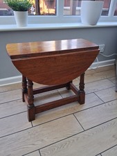 Small Vintage Oak Dropleaf