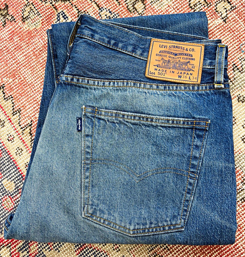 Levi 501 blue tab made - blue, ‘made