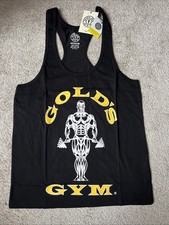 Golds Gym Vest Black M Medium