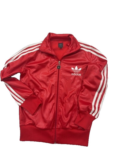 Adidas red track - red, men's