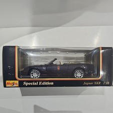 1998 Jaguar XKR Purple - Maisto 1/18 Scale BOXED