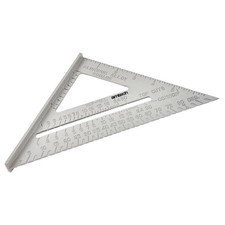Roofing Speed Square 6inch 150mm Rafter Angle Measuring Triangle Guide Aluminium