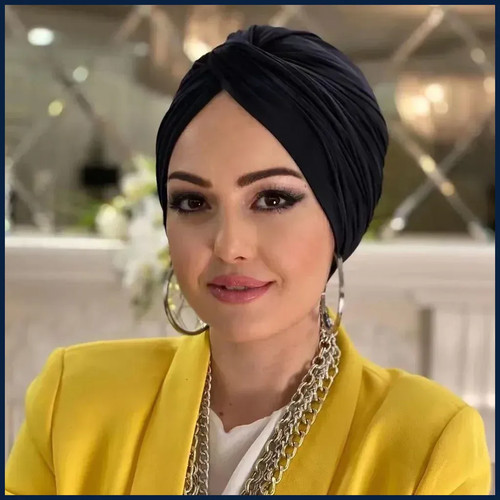 Muslim black hijab cap - hijab,
