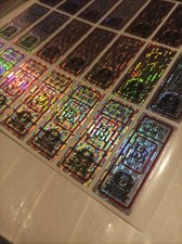 1000x Backpack Boys Hologram Tamper Evident Stickers Calipack Mylar Bag Labels