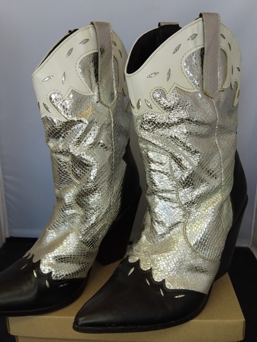 Sergio todzi silver faux - silver,