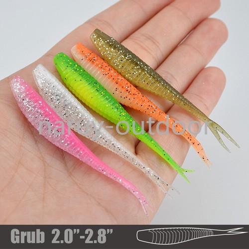 40pcs 7cm shad soft - 5/6/7cm,