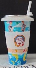 Costa coffee cold cup - coffee,
