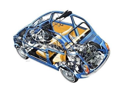 Classic fiat 500 - 500, ricambi