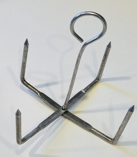 Vintage aluminum prong - vintage,