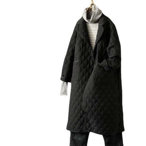 Ladies quilted jacket coat - quilted,