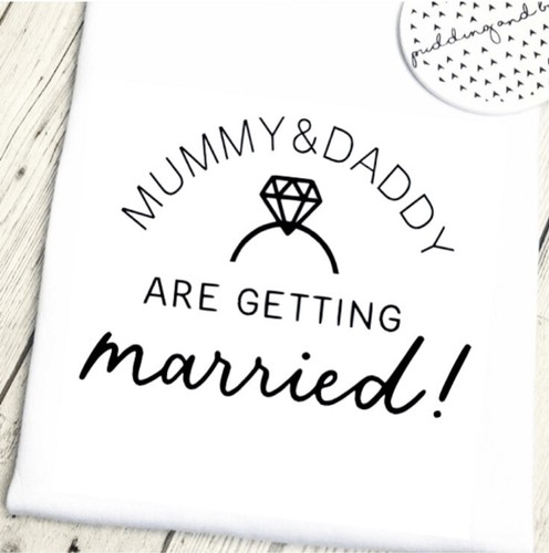 Mummy and daddy are - mummy, getting