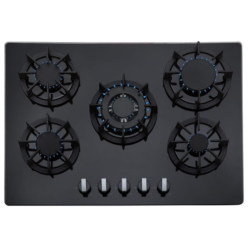 Sia 70cm burner black - 5, glass