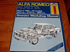 Alfa romeo alfetta haynes - alfa,
