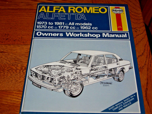 Alfa romeo alfetta haynes - romeo,