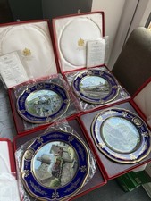 SET OF FOUR SPODE PLATES FROM