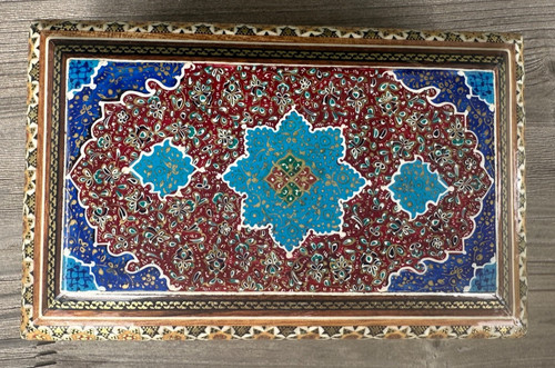 Vintage persian khatam kari - vintage,