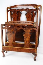 Pair Antique Edwardian Walnut