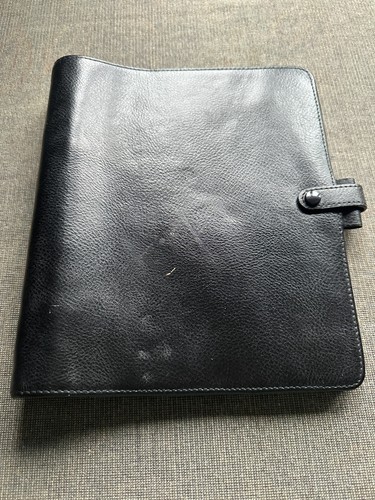 Filofax windsor black real - a5,