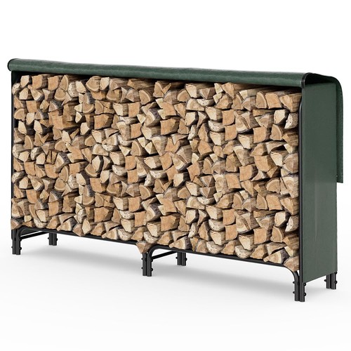 Firewood log rack with - firewood,