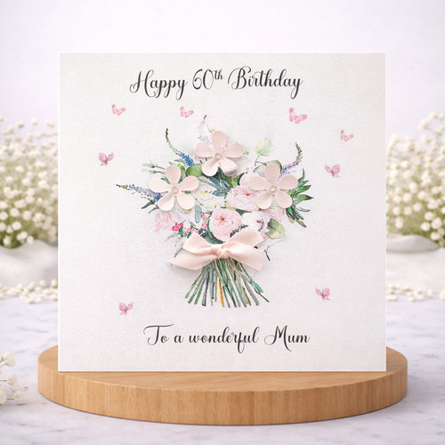 Personalised mum birthday card - personalised,