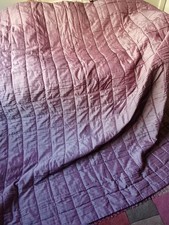 Laura Ashley Amythest Mia Beaded Bedspread Throw 82" Kingsize??