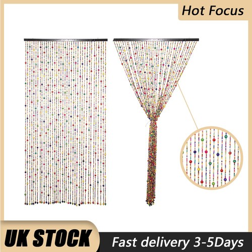 90x190cm bamboo beaded door - beaded,