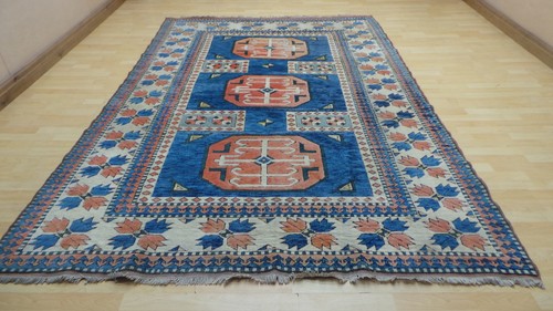 Large turkish carpet rug - carpet, hand