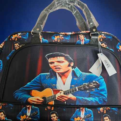 Elvis presley blue black - elvis,