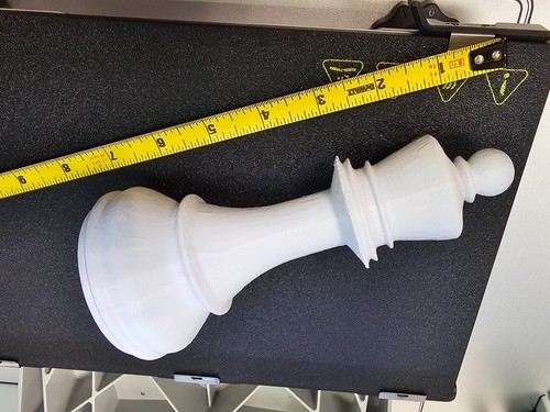 Giant inch high chess - 8, set
