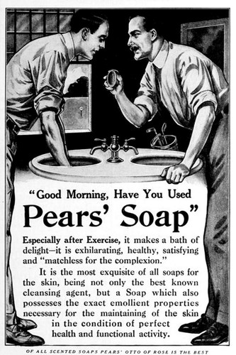 Pear soap for men vintage - soap,