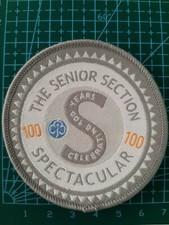 The Senior Section Spectacular 100 Cloth Badge Centenary Girlguiding GG34