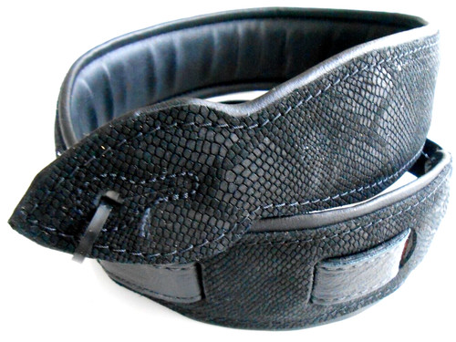 Made embossed black python - made,