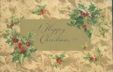 Happy Christmas ivy  letter
