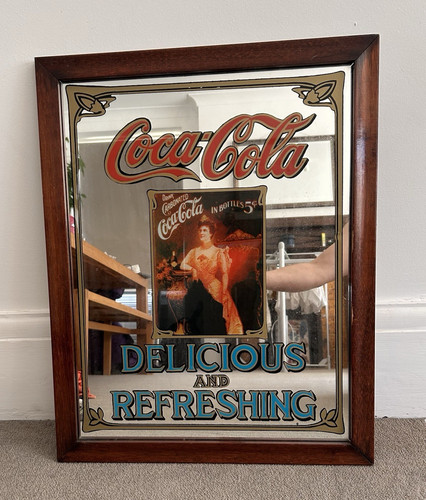 Large vintage coca cola - vintage, coca-cola