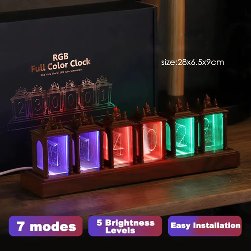 Six digit led rgb - led, style