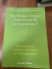 The Persian Empire from Cyrus II to Artaxerxes I by Maria Brosius Paperback Book