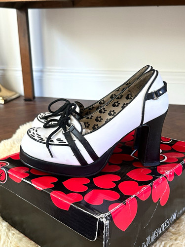 White black platform - white/black,