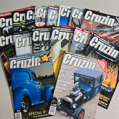 Cruzin magazines 16x issues - cruzin,