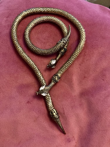 Vintage articulated snake