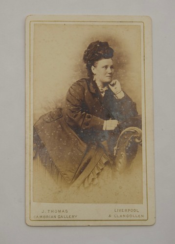 Cdv victorian lady great - cdv,